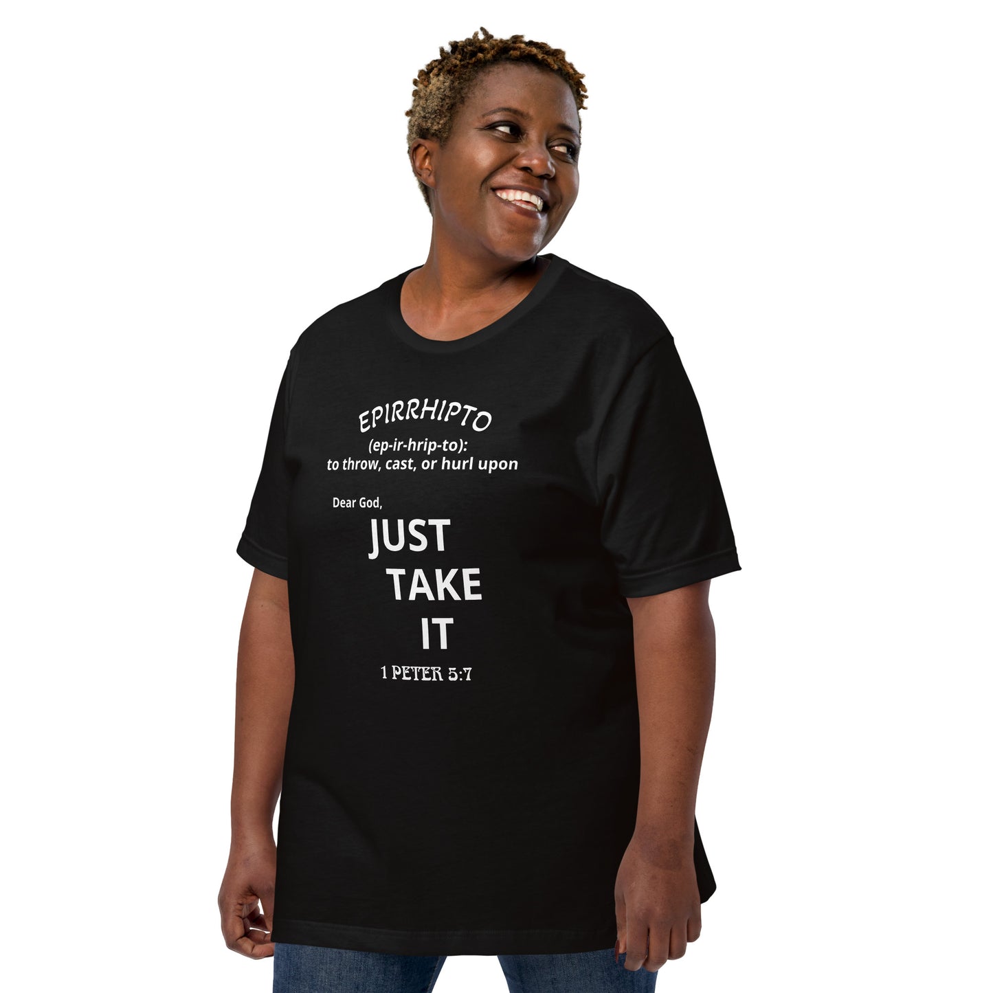 Just Take It Tshirt Dark