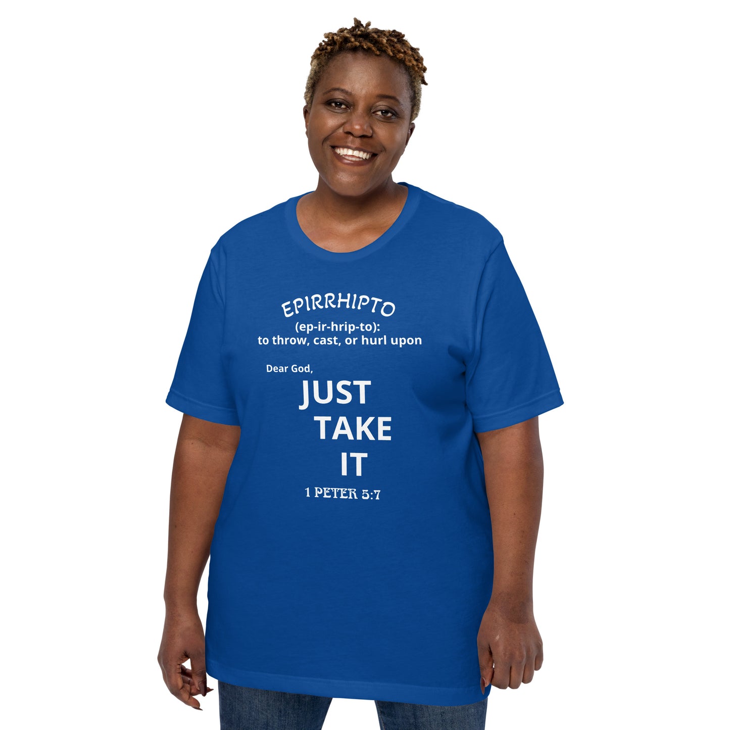 Just Take It Tshirt Dark