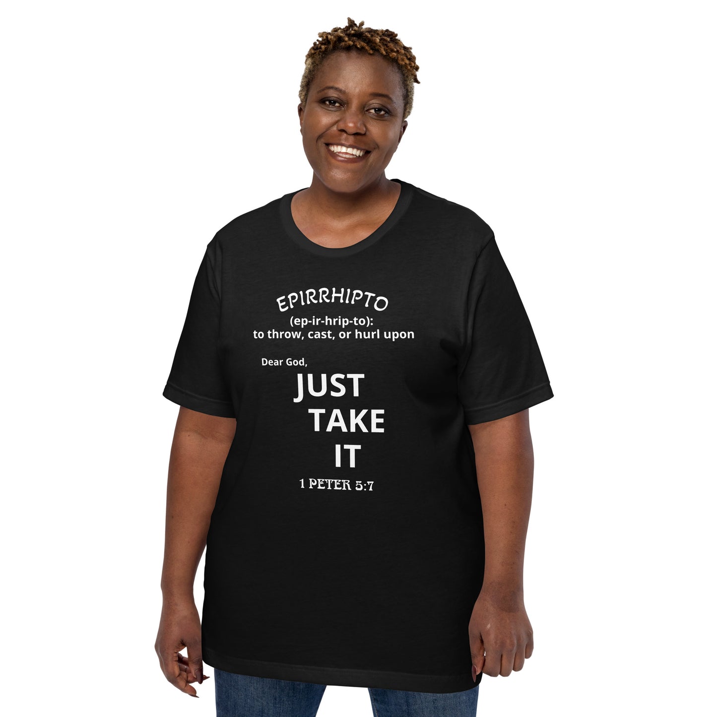 Just Take It Tshirt Dark