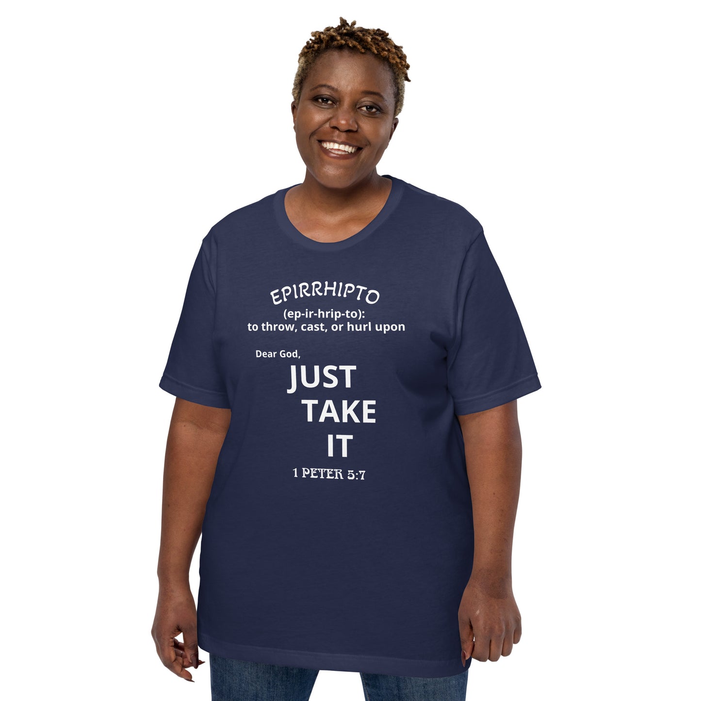 Just Take It Tshirt Dark